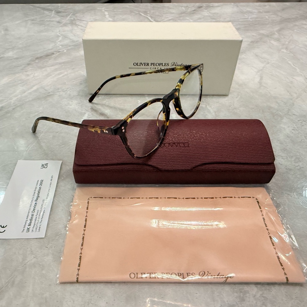 Oliver Peoples FINLEY 1993 OV 5491U Tokyo Tortoise (1778) unisex 100% authentic